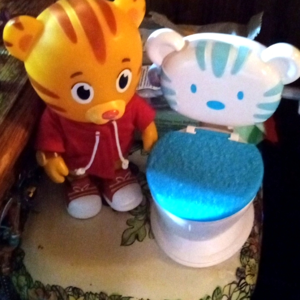 Daniel tigers potty training toy